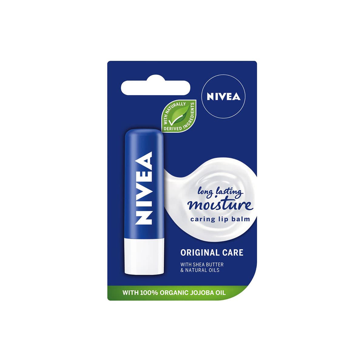 Nivea Long Lasting Moisture Caring lip Balm(Orginal Care)Beiersdorf UK Ltd
