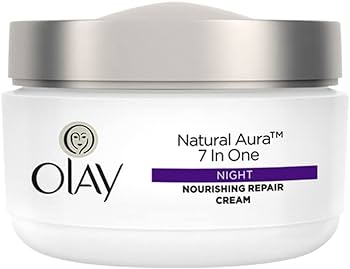 Olay Natural Aura 7 in 1 Night Nourishing Repair Cream 50g