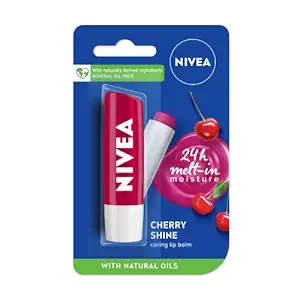 NIVEA Caring Lip Balm Cherry Shine (IDC)